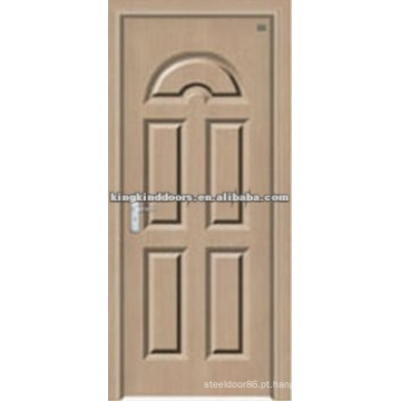 Porta de PVC MDF porta com porta JKD-1806 da folha de PVC para banheiro